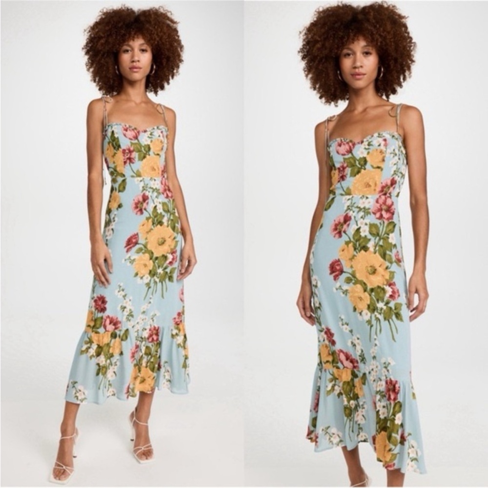 Reformation Enya floral midi dress - Picture 10 of 13